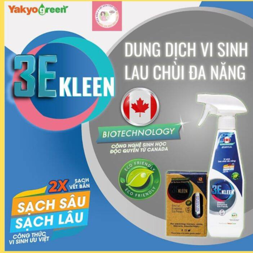 Nhược điểm của Vi Sinh Lau Đa Năng Kleen (Chai Xịt + Hộp 3 Ống)